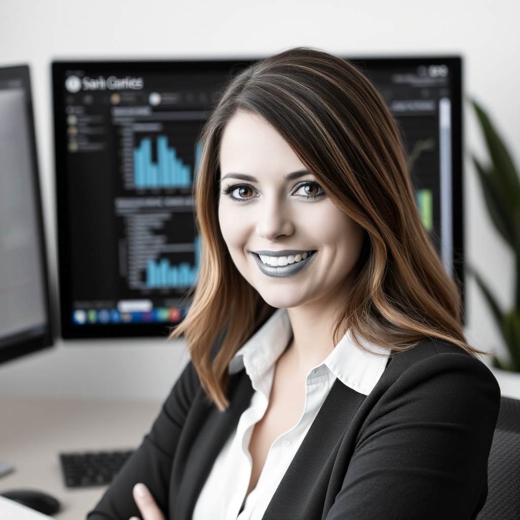 Sarah Mitchell - Professionelle Finanzanalystin mit über 12 Jahren Erfahrung in der Finanzanalyse und Business Intelligence, spezialisiert auf Predictive Modeling und strategische Finanzplanung